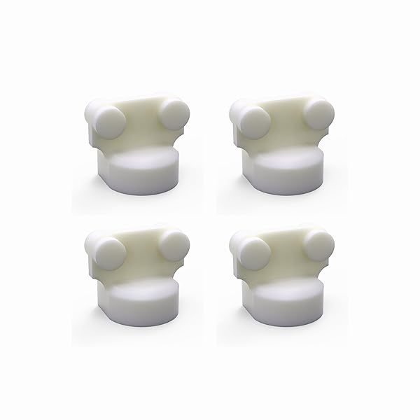 Sintrix-Fab 4x Glider Rollers – Compatible with IKEA Kvartal Curtain Tracks – Secure Fit & Smooth Sliding – Ideal for Panel Curtains & Sliding Drapes