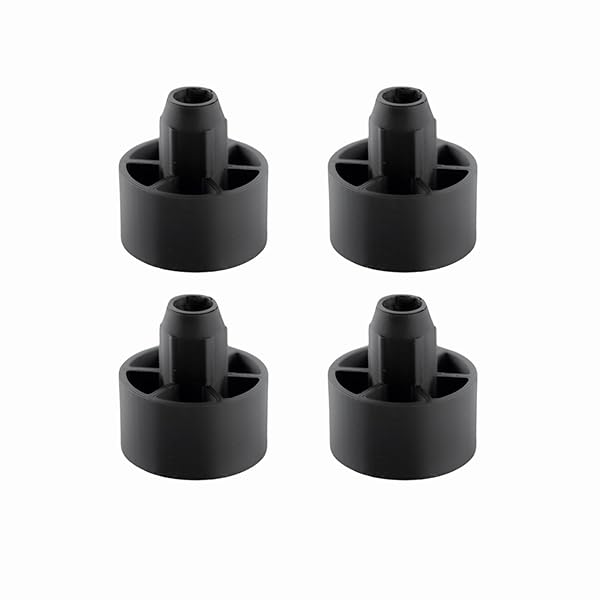 Sintrix Fab Replacement Feet intended for IKEA Alex (Compatible with part no. 119363) – 4-Pack for Stable & Balanced Support
